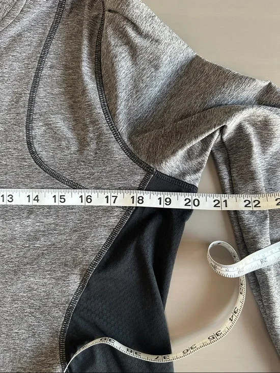 Champion Women’s Gray & Black Half-Zip Performance Pullover - Picture 7 of 9